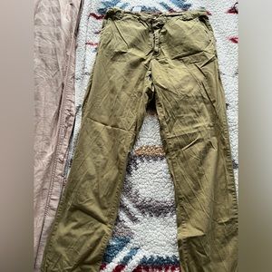 Size 32 cargo green dress pants from Homecore